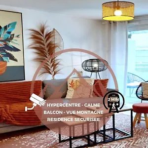 Terracotta Home-by So'serenityhome-balcon Appartement Cluses